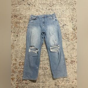 American Eagle jeans size 12 short petite straight leg